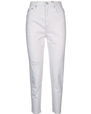 Tommy Hilfiger Tommy Jeans Ultra High Rise Tapered Jeans - White