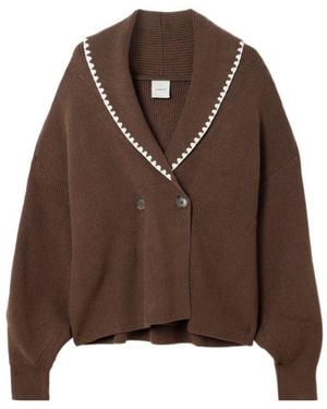 Varley Long-Sleeved Cardigan - Brown
