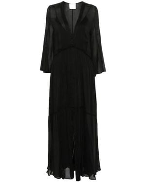 forte_forte Voile Maxi Dress - Black