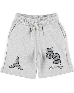 Givenchy Patch-Detail Track Shorts - White