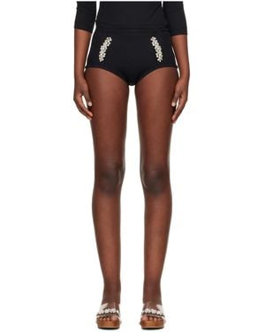 Simone Rocha Sculpt Briefs - Black