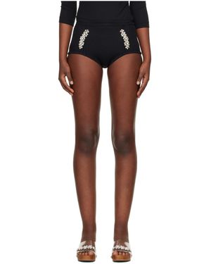 Simone Rocha Sculpt Briefs - Black