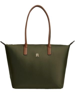 Tommy Hilfiger Popette Tote Bags - Green