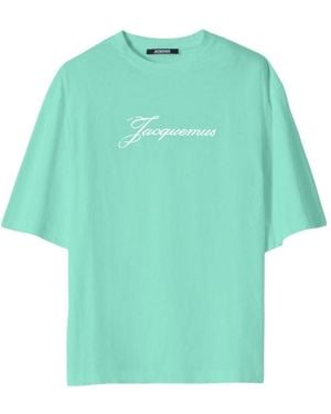 Jacquemus Printed Logo T-Shirt - Green