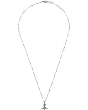 Vivienne Westwood New Petite Orb Pendant Necklace - White