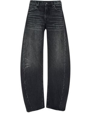 R13 Five-Pocket Design Jeans - Blue