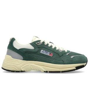 Autry Panelled Trainers - Green