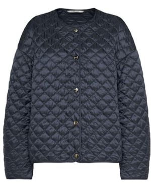 Max Mara Quilted Cotton Clothes - Blue