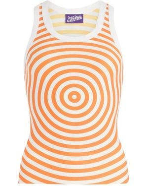 Jean Paul Gaultier The Target Tank Top - Pink