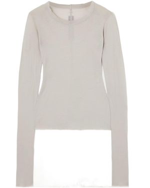 Rick Owens Cotton-Jersey T-Shirt - White