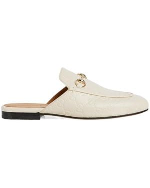 Gucci Princetown Slipper - White