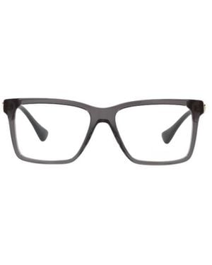 Versace Rectangular-Frame Glasses - White