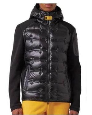 Parajumpers Quilted Hooded Jacket - Black