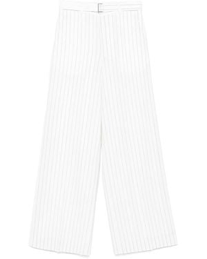 Sacai Striped Trousers - White