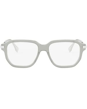 Fendi Geometric Optical Frames - White