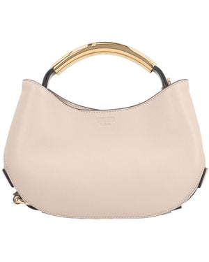 Moschino Handle Me Tote Bag - White