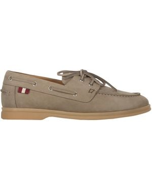 Bally Round-Toe Moccasins - Brown