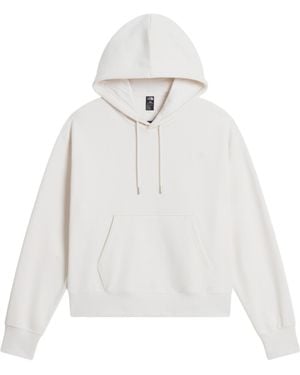 The North Face Tnf Essential Simple Dome Boxy Oversized Hoodie - White
