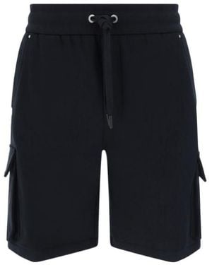 Moose Knuckles Hartsfield Cargo Shorts - Blue