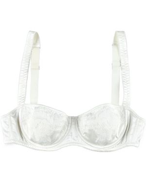 Dolce & Gabbana Underwire Balconette Bra - White