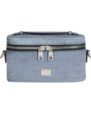Dolce & Gabbana Atene Crossbody Minibag - Blue