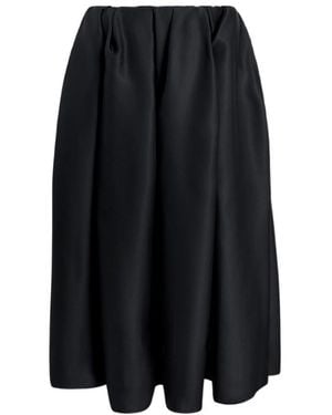 KHAITE Adara Skirt - Black