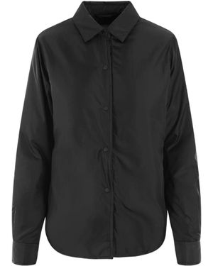 Aspesi Shirt Collar Casual Jacket - Black
