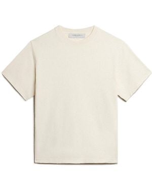 Golden Goose Logo Detailed Crewneck T-Shirt - White