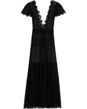 Celine Long Triomphe Dress - Black
