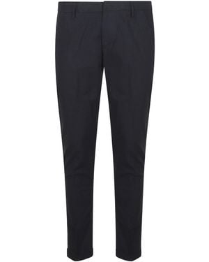Dondup Casual Trousers With Belt Loops - Blue