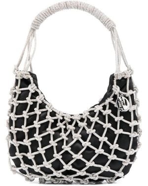 Rosantica Knotted Shoulder Bag - Black