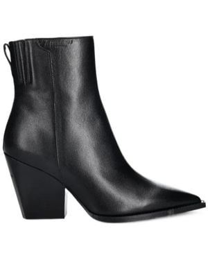 AllSaints Rizzo Pointed-Toe Zip-Fastening Boots - Black
