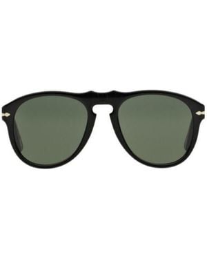 Persol Oval Frame Sunglasses - Green