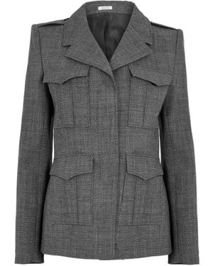 McQueen Slim-Fit Suit Jacket - Gray