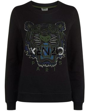 KENZO Logo Details Jumper - Black
