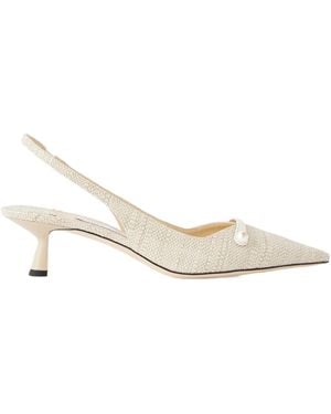 Jimmy Choo Pointed-Toe High Heels - White