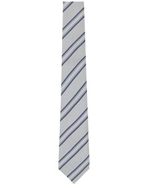 Brunello Cucinelli Textured Striped - White