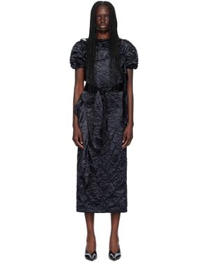 MERYLL ROGGE Pleated Dress - Black