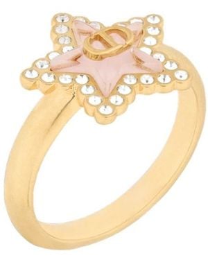 Dior Petit Cd Lucky Baroque Ring - Metallic