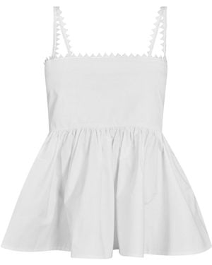Jacquemus Waist-Tight Camisole - White