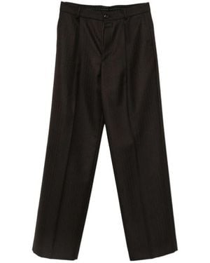 Dries Van Noten Button-Detail Casual Pants - Black