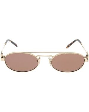 Miu Miu Eyewear Aviator Sunglasses - White