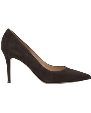 Gianvito Rossi Pointed-Toe High Heels - Brown
