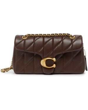 COACH Quilted Tabby Shoulder Bag 26 - Brown