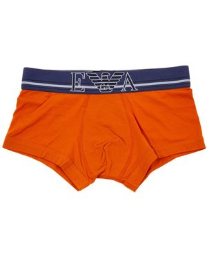 Emporio Armani Elastic Waist Underwear - Orange