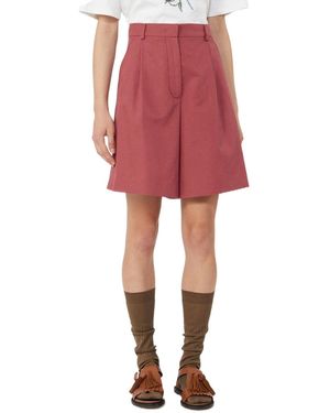 Weekend by Maxmara Pleated Tailored Shorts