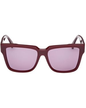 Max Mara Square Frame Sunglasses - Purple