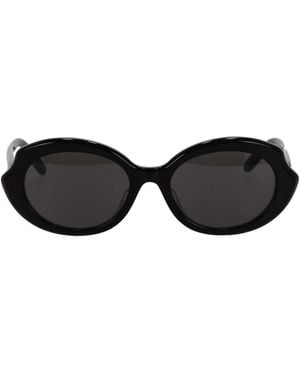 Loewe Oval Frame Sunglasses - White
