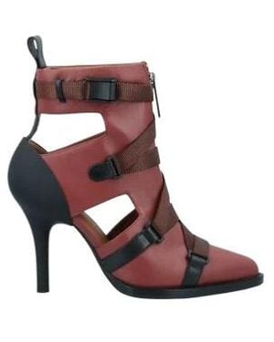 Chloé Color-Block Ankle Boots - Brown