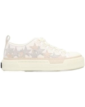 Amiri Lace-Up Trainers - Natural